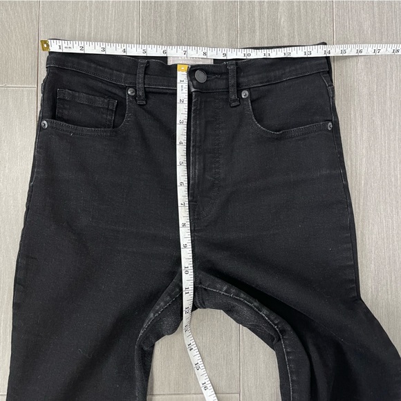 Everlane The Authentic Stretch High Rise Skinny Ankle Jeans Black Size 29 - Picture 13 of 15